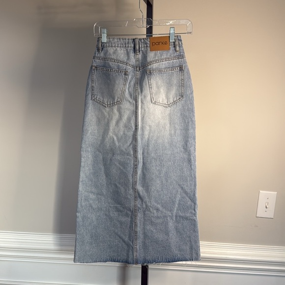 PARKE denim skirt XS - Picture 4 of 4